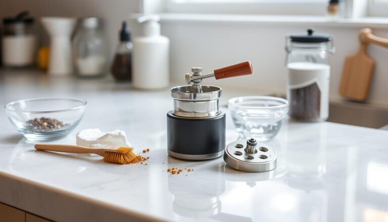 how to clean a grinder